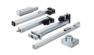 Stepping motor single axis robots